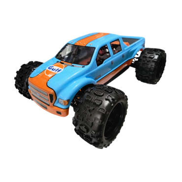 AUTOMODELO ELÉTRICO MONSTER TRUCK MAXIMUS EP BRUSHLESS 1/8 4WD RÁDIO 2.4GHZ COM 2 BATERIAS DE LIPO E CARREGADOR COMPLETO DHK 8382 G